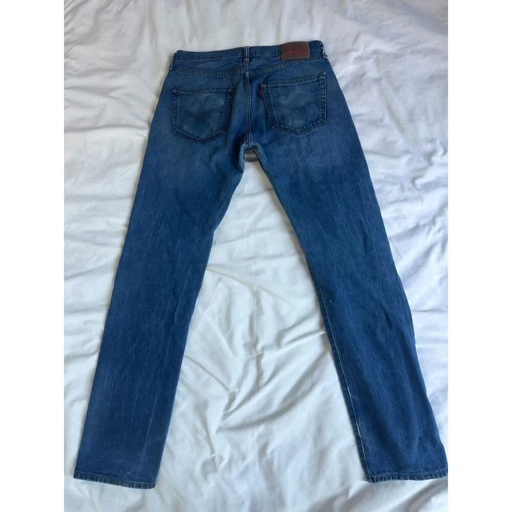Levi's Men's 501 Original Fit Jeans - Size 32x34 - Blue